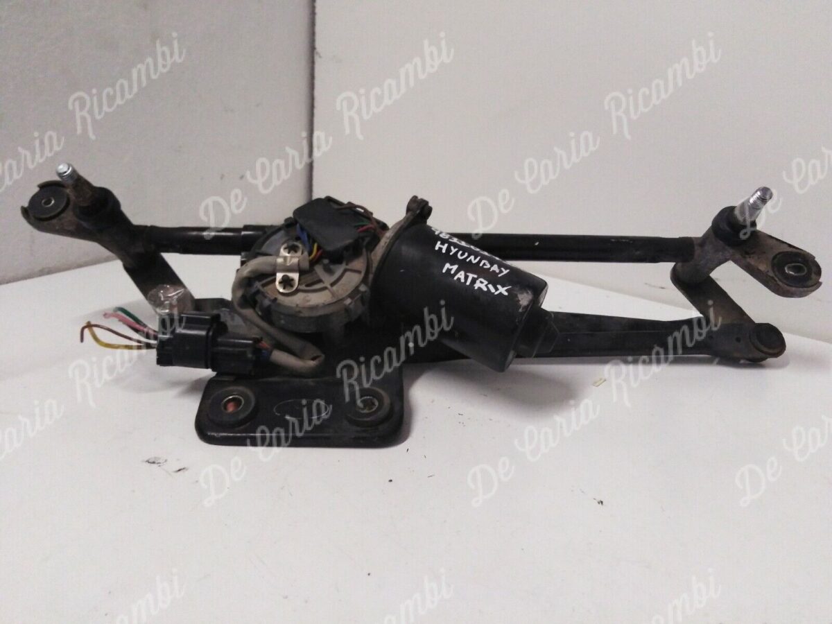 9811017100 meccanismo con motorino tergicristalli per hyundai matrix 372958607480 9811017100 meccanismo con motorino tergicristalli per hyundai matrix