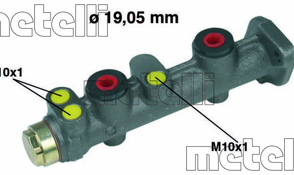CILINDRO MAESTRO DEL FRENO METELLI PER FIAT REGATA SEAT RONDA FIAT RITMO FIAT RE