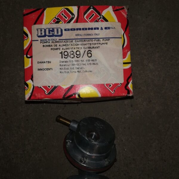 POMPA CARBURANTE MECCANICA BCD 1989/6 PER DAIHATSU CHARADE RUNABOUT 550-1000