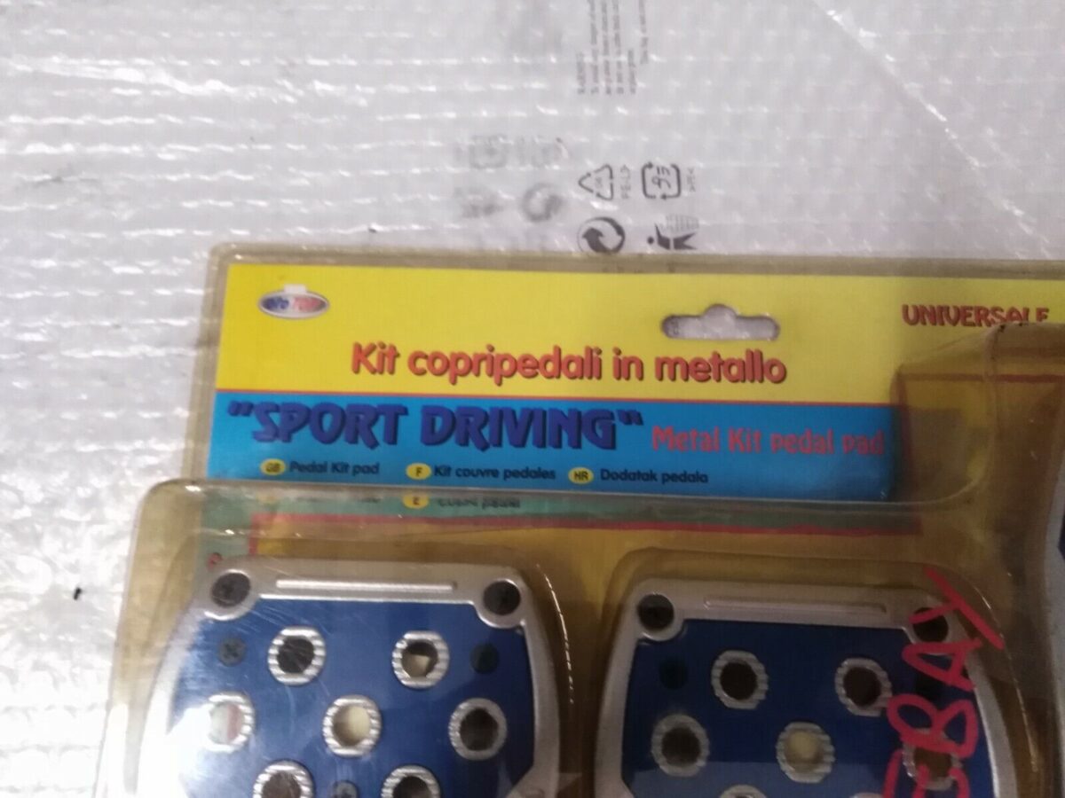 kit copripedali antiscivolo in metallo 373113633851 3 kit copripedali antiscivolo in metallo
