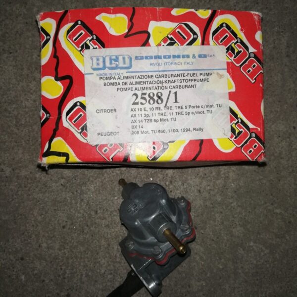 POMPA CARBURANTE MECCANICA BCD 2588/1 PER CITROEN AX ZX PEUGEOT 106 I 309 II 405