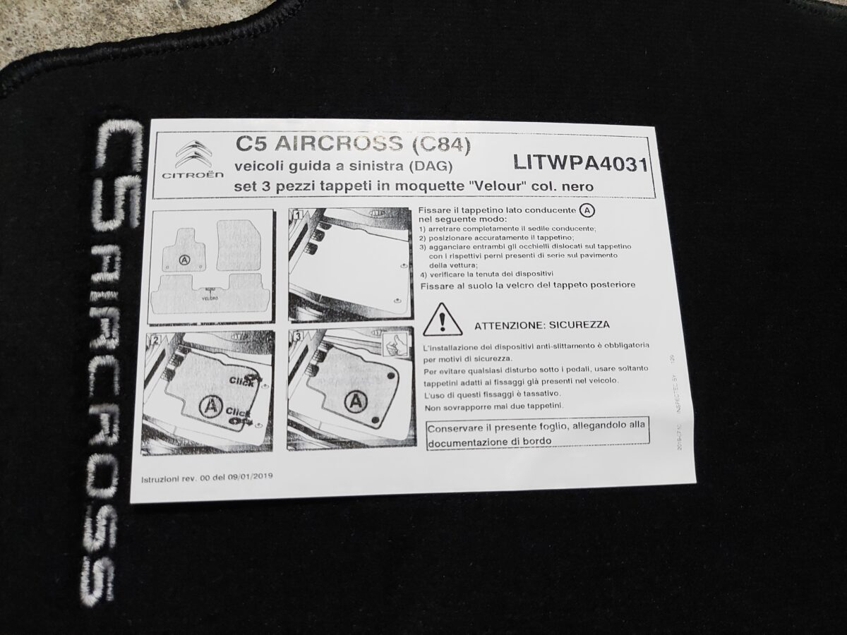 tappetini moquette per citroen c5 aircross c84 388039218851 3 tappetini moquette per citroen c5 aircross (c84)