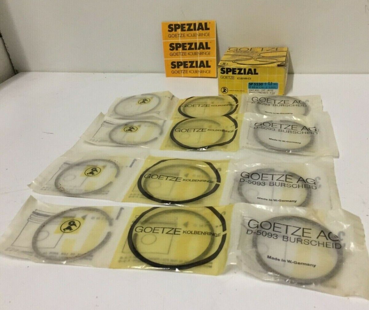 sp5230 fasce elastiche pistone 10mm per fiat 850fiat 127unoa112 373244576651 sp5230 fasce elastiche pistone +1.0mm per fiat 850/fiat 127/uno/a112