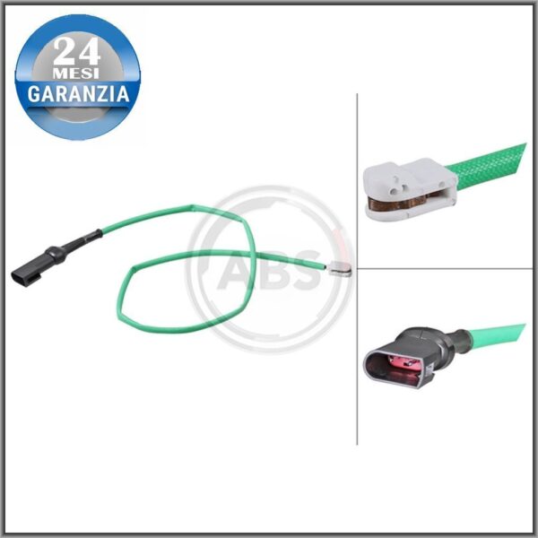 CONTATTO SEGNALAZIONE USURA PAST. FRENO/MAT. D'ATTRITO A.B.S. PER FORD TRANSIT C