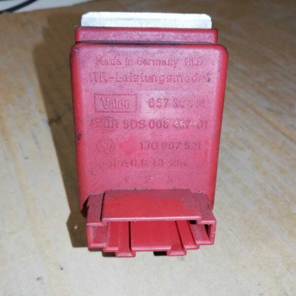 1JO907521 RESISTENZA MOTORINO VENTILAZIONE ABITACOLO PER SEAT AUDI VW (99-06)