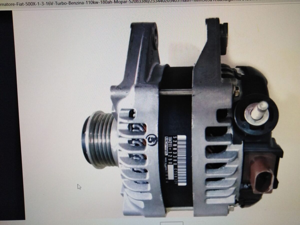 alternatore usato foto indicativa per fiat jeep 373418610305 alternatore usato foto indicativa per fiat jeep