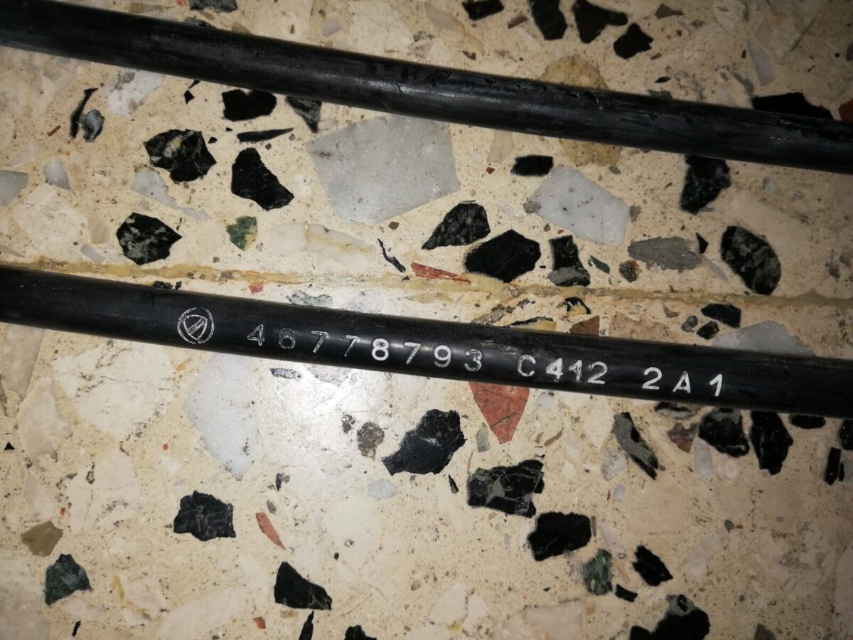 cavi leva cambio originale 46778793 46778792 per fiat seicento 600 132747433915 3 cavi leva cambio originale 46778793 46778792 per fiat seicento 600