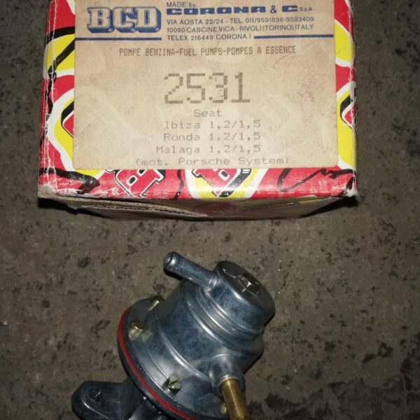 POMPA CARBURANTE MECCANICA BCD 2531 PER SEAT IBIZA RONDA MALAGA 1.2 1.5