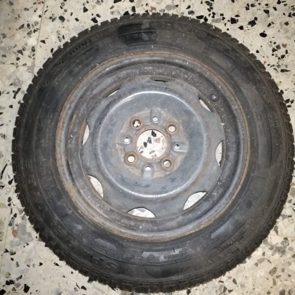 RUOTA CON CERCHIO IN FERRO 135/80R13