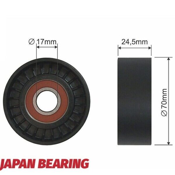 RULLO TENDITORE CINGHIA POLY-V PER FIAT DOBLO CASSONE CHRYSLER 300 C FIAT BRAVO
