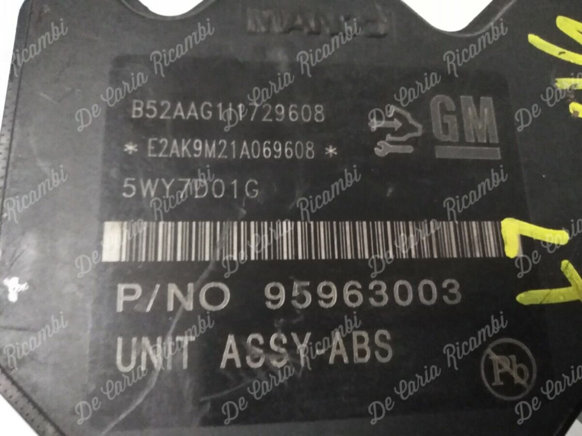 95963003 688250455 pompa abs per chevrolet spark 373024018047 2 95963003 / 688250455 pompa abs per chevrolet spark
