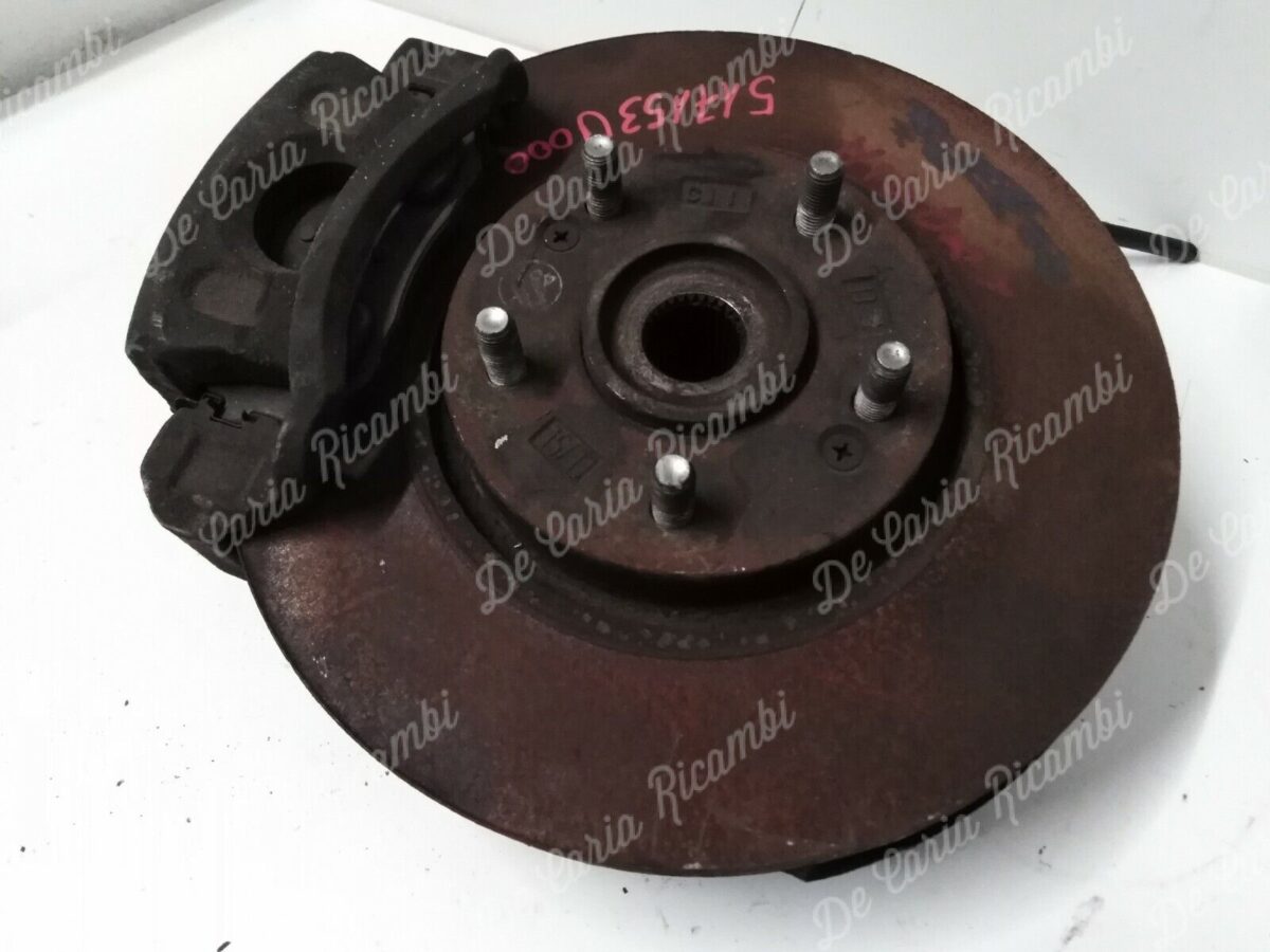 517153u000 581102s550 fusello ant sx completo di pinza e disco per kia hyundai 373035330259 517153u000 / 581102s550 fusello ant sx completo di pinza e disco per kia hyundai