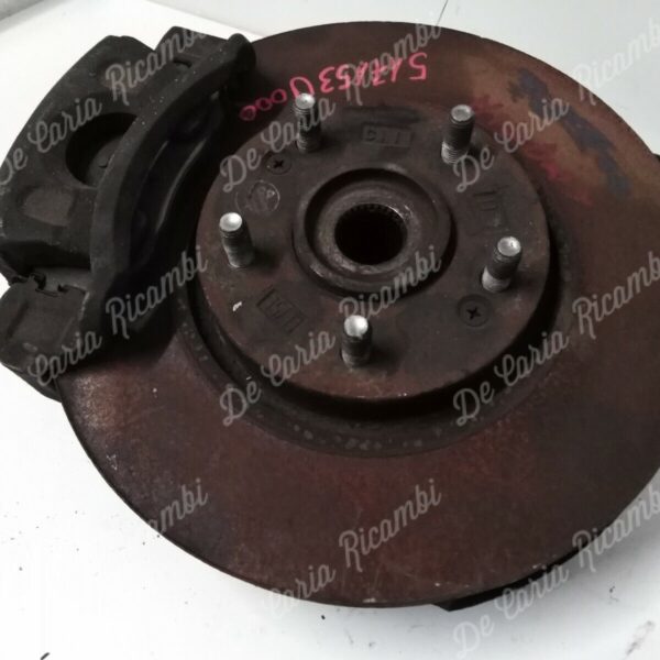 517153U000 / 581102S550 FUSELLO ANT SX COMPLETO DI PINZA E DISCO PER KIA HYUNDAI
