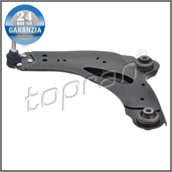 BRACCIO TRASVERSALE OSCILLANTE ANT SX PER VAUXHALL VIVARO A RENAULT TRAFIC II OP