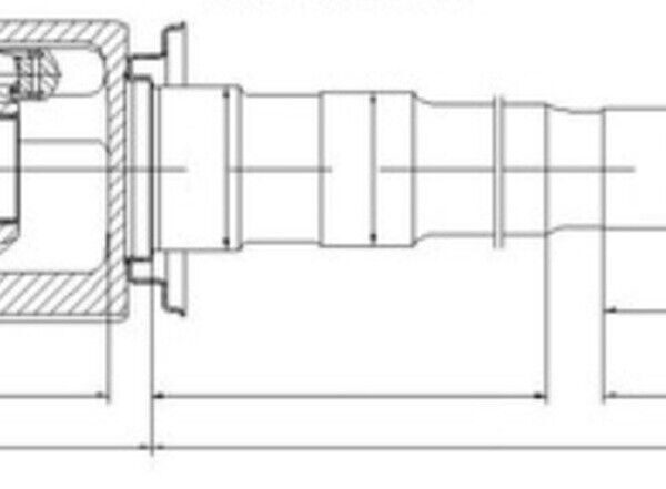 GIUNTO LATO INTERNO EXTRAPARTS ANT DX PER LAND ROVER RANGE LAND ROVER DISCOVERY