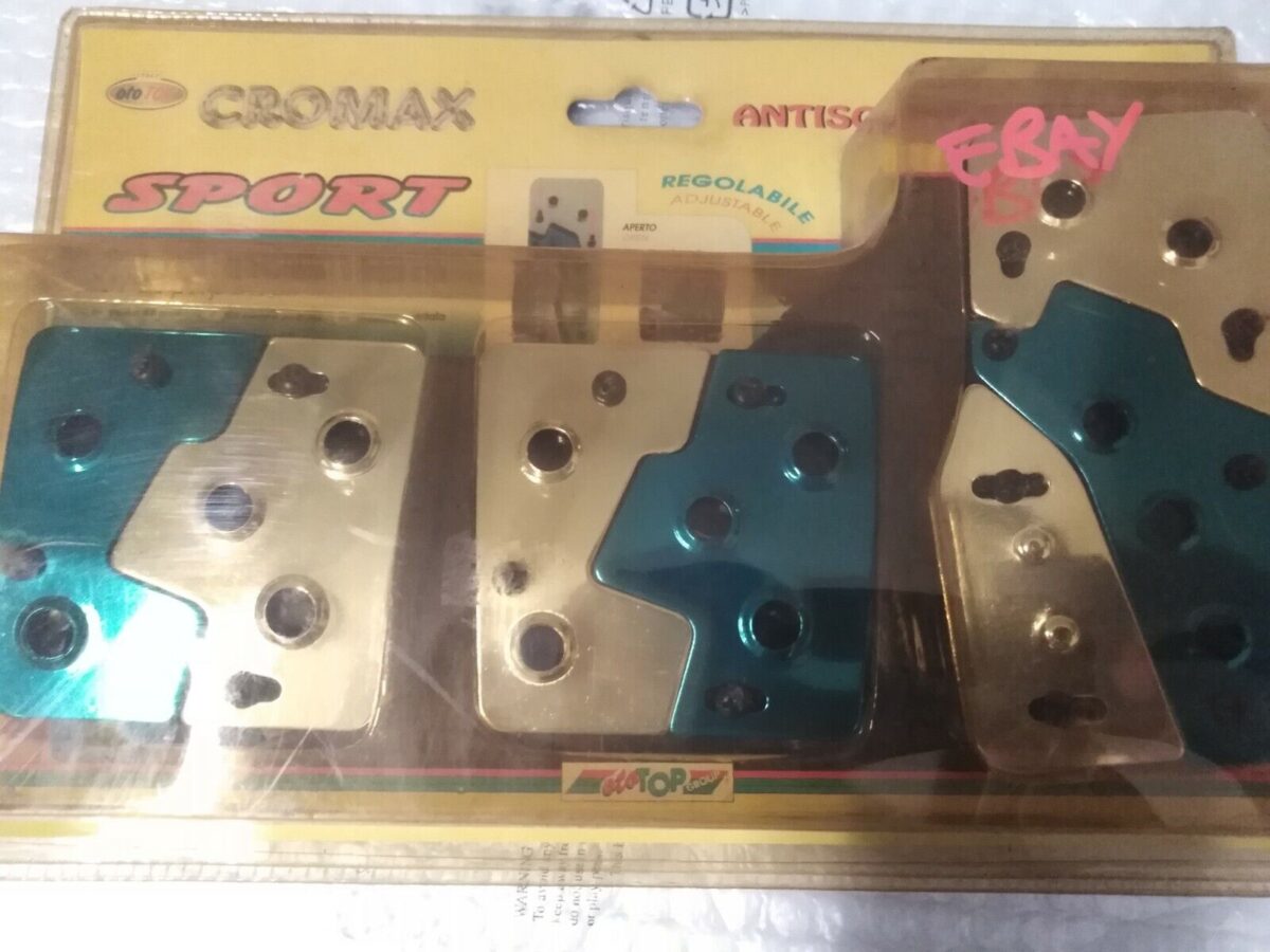 kit copripedali antiscivolo in metallo 373113628759 3 kit copripedali antiscivolo in metallo